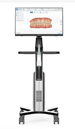 Intraoral scanner used for digital dental impressions